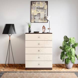 Godrej Interio Pavo Engineered Wood Free Standing Chest of Drawers