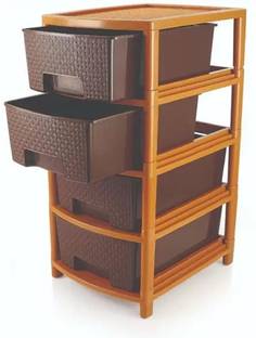 HUMBLE KART Cutlery Kitchen Rack Plastic Plastic Free Standing Chest of Drawers