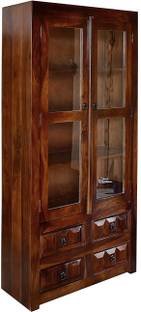 Flipkart Perfect Homes Sheesham Solid Wood Solid Wood Free Standing Cabinet