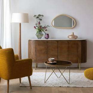 THE ATTIC KL-2245 Solid Wood Free Standing Sideboard