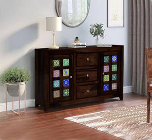 Flipkart Perfect Homes Rosewood ( Sheesham ) Solid Wood Free Standing Sideboard