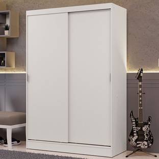 Madesa Luke Single Wardrobe Engineered Wood Free Standing Cabinet