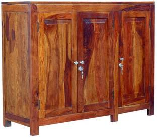 Flipkart Perfect Homes Sheesham Solid Wood Solid Wood Free Standing Sideboard