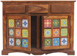 Flipkart Perfect Homes Sheesham Solid Wood Solid Wood Free Standing Sideboard