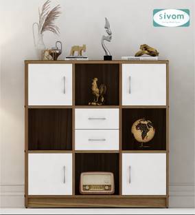 SIVOM Settle Multipurpose Storage Unit/ Engineered Wood Free Standing Cabinet