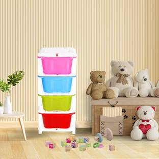 3D METRO SUPER STORE Plastic Free Standing Chest of Drawers