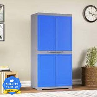 Nilkamal Nilkamal Freedom Mini Medium (FMM) Storage Cabinet|Living Room|Home and Kitchen Plastic Free Standing Cabinet