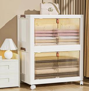 Semizoxis 2 Chest Of Drawers ,Multipurpose plastic drawer, Drawers For Bedroom Plastic Free Standing Cabinet