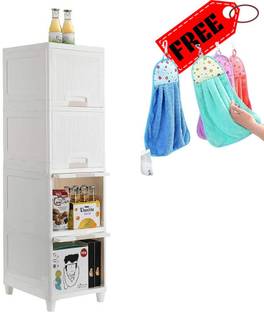 Zeekty Chest of Drawers : Versatile Drawer Storage Organizer & Organisers Storage Box Plastic Free Standing Chest of Drawers