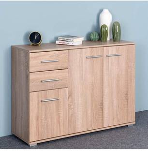 CASPIAN Chest Of Drawers Engineered Wood Free Standing Chest of Drawers