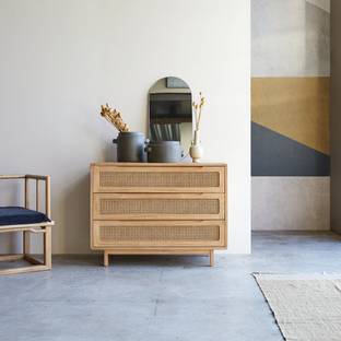 THE ATTIC Solid Wood Free Standing Chest of Drawers