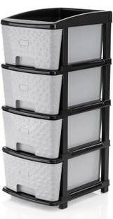 ASHLAS Plastic Free Standing Chest of Drawers