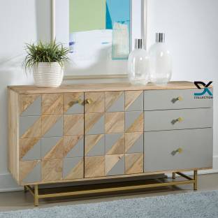 Deeke Collection Solid Wood Free Standing Sideboard