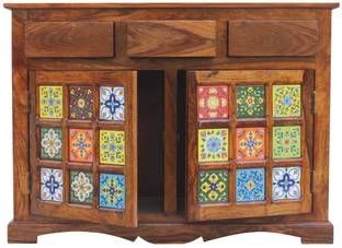 Flipkart Perfect Homes Sheesham Solid Wood Solid Wood Free Standing Sideboard