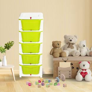 3D METRO SUPER STORE Plastic Free Standing Chest of Drawers