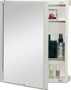 CIPLA PLAST New Rich Look Bathroom Mirror Cabinet (IVORY) Bathroom Mirror