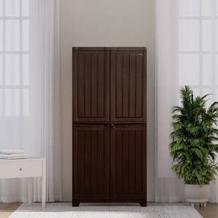 ARLAVYA EconoEdge 2 | 1 Year Warranty | Premium Plastic Cupboard Plastic Wardrobe Plastic Free Standing Cabinet