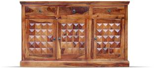 Flipkart Perfect Homes Sheesham Solid Wood Solid Wood Free Standing Sideboard