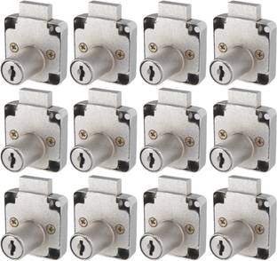 HARRISON MPL-5535| Multipurpose Cabinet Drawer Lock with 2 Key| Furniture Lock for Drawer Rev-A-Lock Cabinet Security System