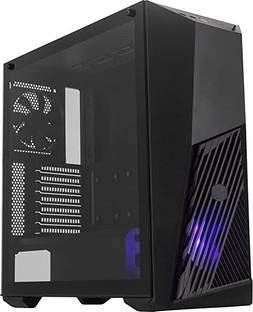 COOLER MASTER K501L RGB Computer Case - 360mm Radiator Support | 2 x 120mm Fans Pre-Installed Mid Tower Cabinet