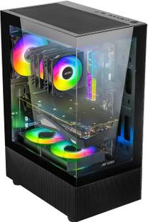 Ant Esports Crystal X2 Gaming Computer Case Mid Tower Cabinet