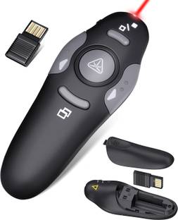 Crasts 2.4GHz Wireless USB Presenter PowerPoint Remote PPT Clicker for Presentation Wireless USB Presenter Power Point Remote Cabinet