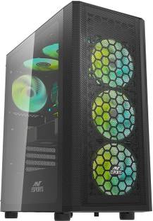 Ant Esports 250 Air Pre-Installed 3 x 120mm Fans Mid Tower Cabinet
