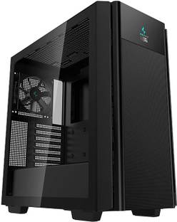Deepcool CH510 MESH DIGITAL R-CH510-BKNSE1-G-1 Gaming/Computer Case, 1x120mm Rear Fan, Mid Tower Cabinet