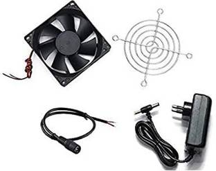 ERHIndia DC 12V Cooling Fan for PC Case,DC 12V DC Cooling Fan 12V Cooling Fan kit Cabinet