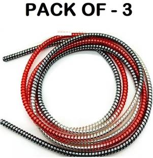 PAAWNI Spiral Multicolor (3 pcs) 1.4 Meter Full Size Charger (Multicolor) Cable Protector