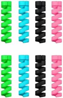 Sychelle 8 Pieces Multipurpose USB cable Protecto Cable Protector