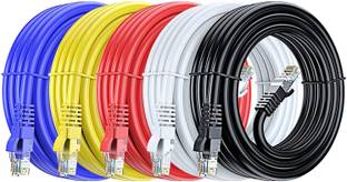 i2cart Patch Cable 1.5 m Copper Cat 6 Ethernet Cable Network Cable Internet Cable RJ45 LAN Wire High S...