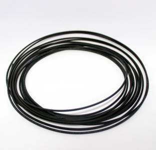 G&S Polyolefin Heat Shrink Black Sleeve, Diameter-2mm, Length -5 Meter Heat Shrink Cable Sleeve