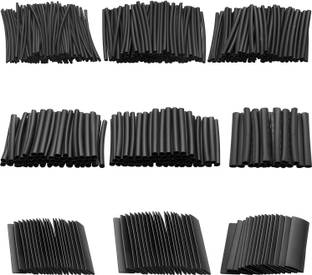 JUKR Polyolefin Tubes (100 PCS) 1 2 3 4 5 6 7 8 9 10 mm Wire Covering Shrinking Tube Heat Shrink Cable Sleeve