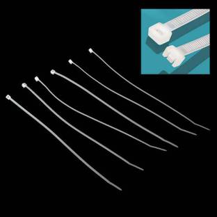 DeoDap Heavy Duty Strong Teeth Grip Nylon Self Locking Cable Ties, Nylon Cable Straps Nylon Flexible Straps Cable Tie
