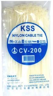 KSS Releasible Cable Tie 200 MM RCV TYPE Nylon Releasable Cable Tie