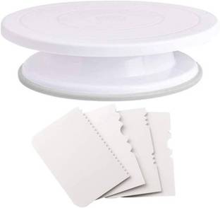 dg rock Cake Decorating Revolving Plastic Cake Server