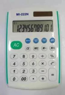 Capitalpoint MI-222N Mini Electronic 12 Digit Basic Pocket Size Calculator MI-222N Basic  Calculator