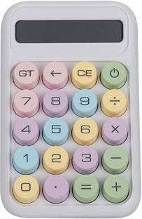 Blue tick Bluetick Aesthetic Big Buttons Desktop Calculator Small Calculator White Basic  Calculator
