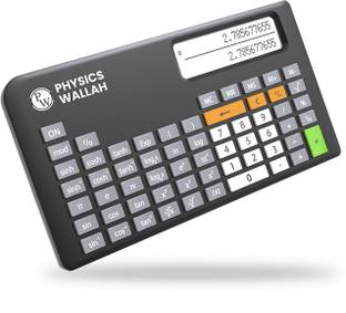 PW Physic Wallah Scientific Calculator | Dot-Matrix LCD Screen | Grey Financial  Calculator