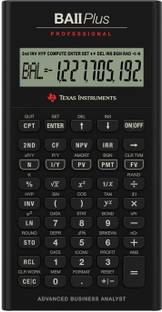 Texus IIBAPRO Texas BA-II Plus Professional Calculator Financial  Calculator