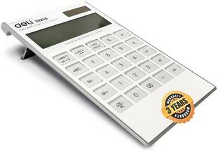 Deli W39258 12d Calculator Big Size 3 Years Warranty with Steps Check and Correct Desktop Calculator Basic  Calculator