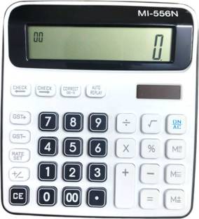 Shyamstore MI-556N MI-556N GST CALCULATOR WITH DUAL POWER BASIC CALCULATOR Basic  Calculator