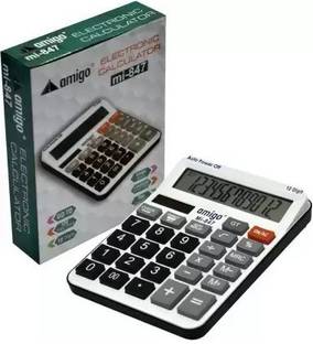 Uratech AMIGO 847 Basic Calculator with New Design Basic  Calculator