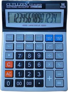 DARKWAVE Basic Calculator (14 Digit) Fourteen Digit Calculator Business Calculator 14 Digit Big Calculator Financial  Calculator