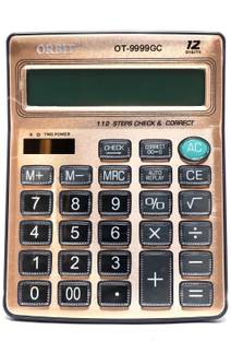 Villy ORBIT OT-9999 Check & Correct Premium Desktop Basic  Calculator