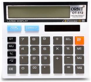 Villy Orbit OT-512W CHECK & CORRECT Basic  Calculator