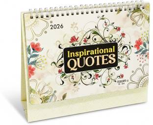 GRAFYONE 606 Motivation Monthly Table Calendar