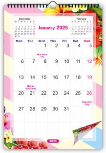 AccuPrints Wall calendar 2025 Wall Calendar