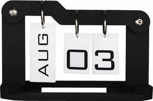 VALLARIES VARSHAPADA Black Edition Perpetual Calendar Table Calendar